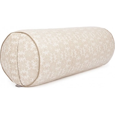 Bodhi Maharaja Bolster na jogu Madurai ecru 65x23 Špalda