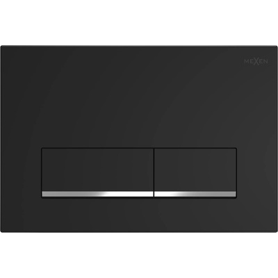 Mexen Fenix 12 бутон за промиване, черен матов - 601203 (601203)