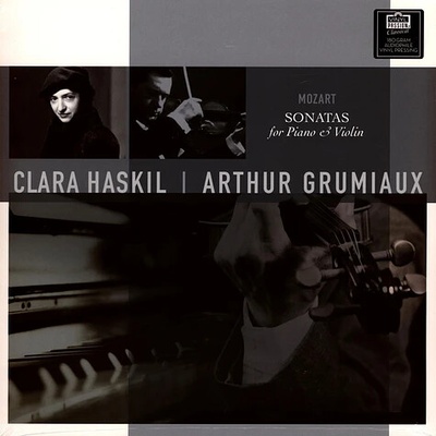 Mozart: Sonatas For Piano & Violin - Mozart / Haskil, Clara / Grumiaux, Arthur LP
