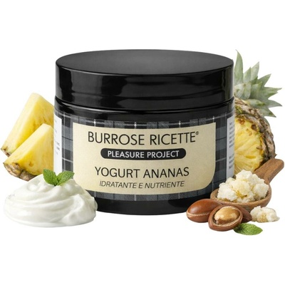 BiCroma tělové máslo hydratační vyživující Jogurt a Ananas 250 ml