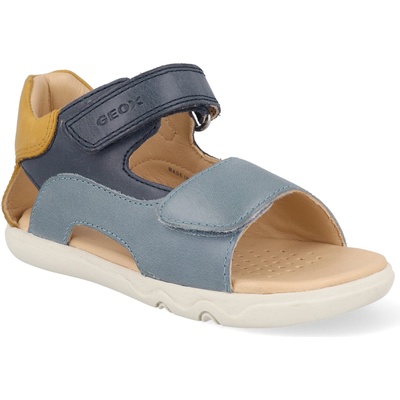 Geox B Steppieup navy/ochreyellow modré