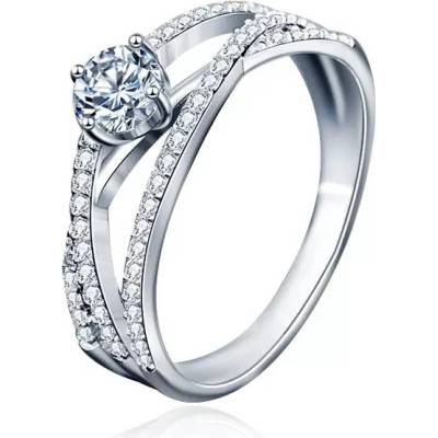 Royal Fashion HA XJZ023 SILVER MOISSANITE ZIRCON