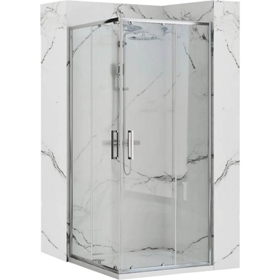 REA/S Sprchovací kút PUNTO 80x80 So sprchovou vaničkou Savoy KPL-K0863