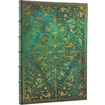 Paperblanks Тефтер Emerald Flower, Mini, нелиниран, твърда к (1570181566)