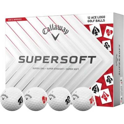 Callaway Supersoft Aces biele 3 x 3 ks