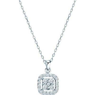 Savicki Náhrdelník biele zlato, diamanty SAVMAYN1000101557