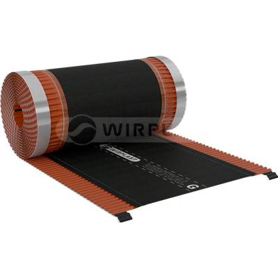 Wirplast Ventkal G Hrebeňový vetrací pás 310 mm x 5 bm RAL 8004 tehlovo červená