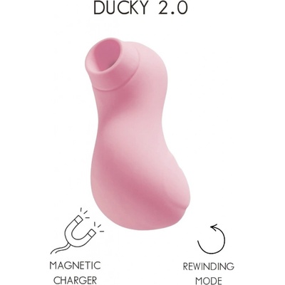 Lola Games Fantasy Ducky 2.0 Pink podtlakový stimulátor klitorisu dobíjecí