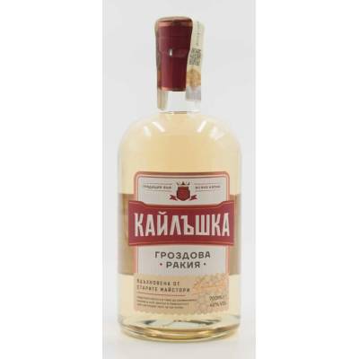 Vinprom Peshtera Kailushka rakija 40% 0,7 l (čistá fľaša)