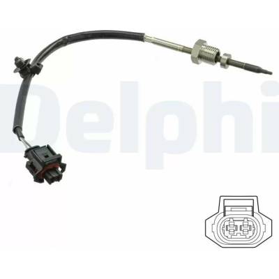 DELPHI Čidlo teploty výfukových plynů DF TS30211