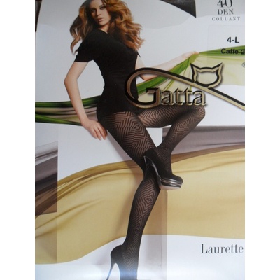 Gatta LAURETTE 04 40 DEN caffe-tmavě hnědé