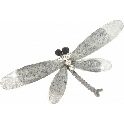 Biju brož vážka se zirkony čirá 9001030-13