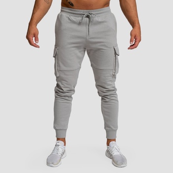 GymBeam Мъжко спортно долнище TRN Grey XL
