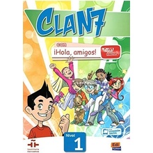 Clan 7 con Hola amigos 1 Podr?cznik + CD - Castro Maria