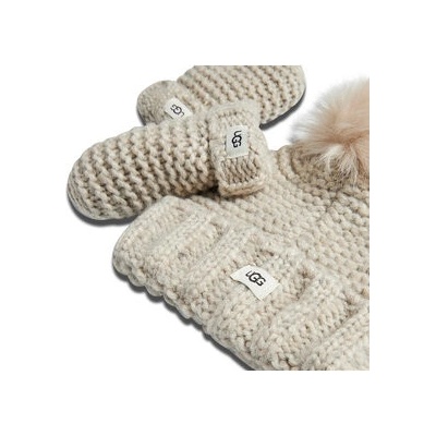 Ugg Súprava čiapka a rukavice K Infant Knit Set 20124 Sivá