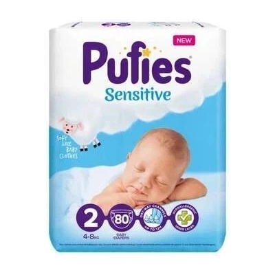 pufies Пелени Pufies Sensitive 2 Mini 72 бр (1224)