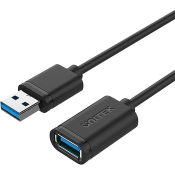 Unitek Y-C458GBK predlžovací USB 3.0 AM-AF, 1,5m, černý