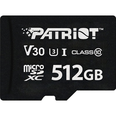 Patriot VX V30 U3 Micro SDXC 512GB PSF512GVX31MCX