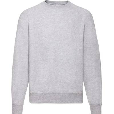 Fruit of the Loom Classic Raglan Sweat sivá