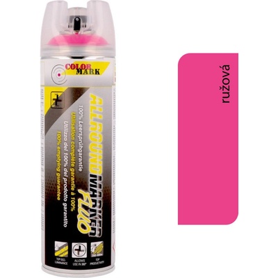 Color-Mark Allroundmarker 360° fluorescenčná ružová 500ml - bodové značenie