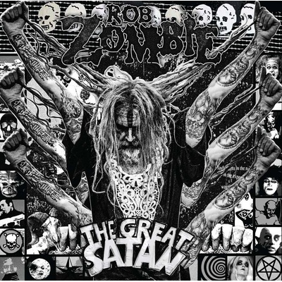 Rob Zombie - The Great Satan (Gatefold Sleeve) (Ghostly Black Coloured) (LP) (4065629753139)