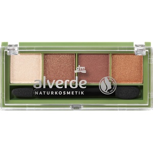 alverde NATURKOSMETIK Палитра сенки за очи Quattro 39 Desert Wonders, 1 бр. , 4, 4 g (3049528)