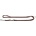 HUNTER Повод за куче Hunter Adjustable Nylon V Leash Dog leash - Brown - размер Länge max. 200 cm (057-0385-0211)