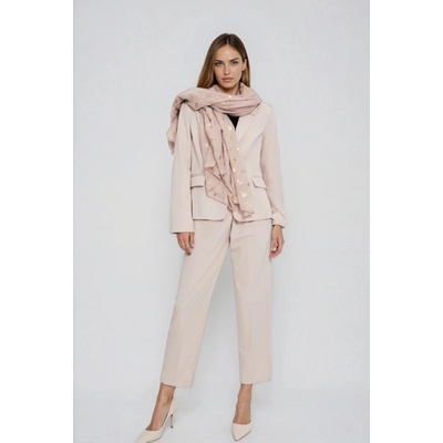 Moodo Шал с печат бежов Moodo Moodo | Bezhov | ЖЕНИ | ЕДИН РАЗМЕР