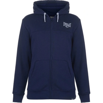 Everlast mikina so zipsom kapucňa modrá
