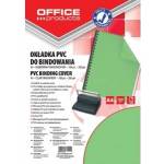 Office Products Binding Pads OFFICE PRODUCTS, PVC, A4, 200micr. , 100pcs, green transparent