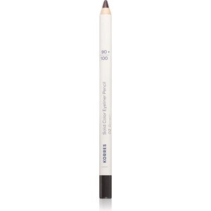 Korres Solid Color Eyeliner Pencil кремообразен молив за очи цвят Brown 1.2 гр