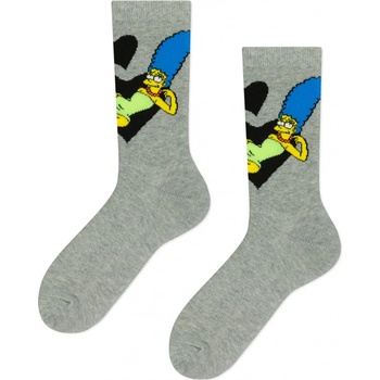 Frogies pánské ponožky Character Simpsons Love šedá
