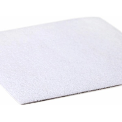 Podklad pro šitý šperk 14x10,5cm bílý - 1 ks