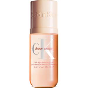 Calvin Klein Sheer Peach Unisex Hair & Body Perfume Mist Спрей за тяло унисекс 100ml