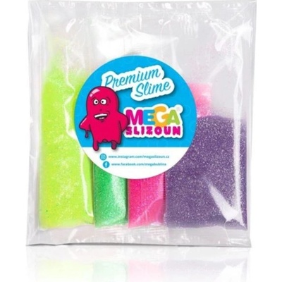 Megaslizoun Třpytky do slizu neon 4 barvy – Sleviste.cz