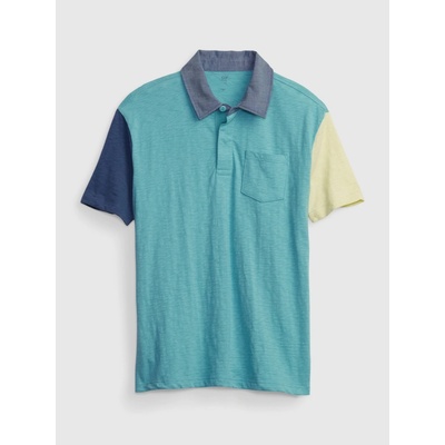 GAP dětské polo tričko modrá