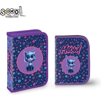 S-Cool Несесер s-cool с 1 цип, 32 части, meow