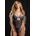 Daring Intimates Дантелено боди с висока талия, l-xl