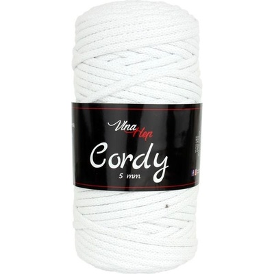 Příze Cordy 5mm 8002 bílá