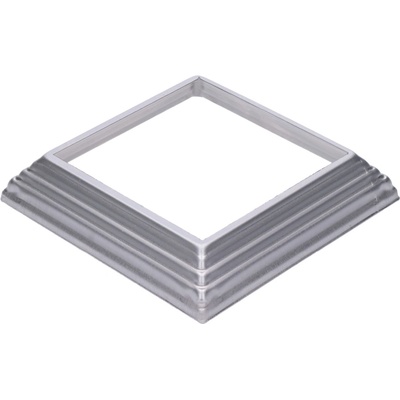 Krytka plechová, 142 x 142 x 29 mm, díra: 102 x 102 mm