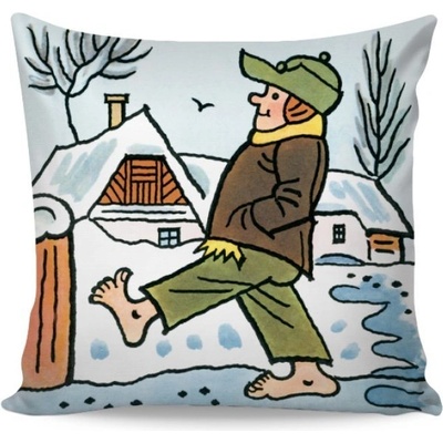 Matějovský Josef Lada Ten náš Pavol. Bavlna de luxe digital 40 x 40 cm