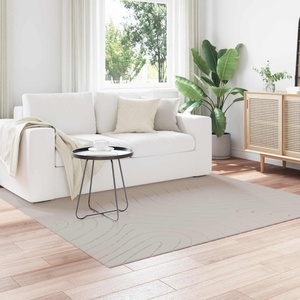 vidaXL Килим за вътрешна и външна употреба PALMERAS Крем 120 x 120 cm (42022629)