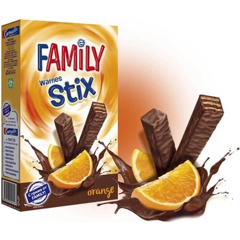 Image 1 of FAMILY МИНИ ВАФЛИ family stix ПОРТОКАЛ