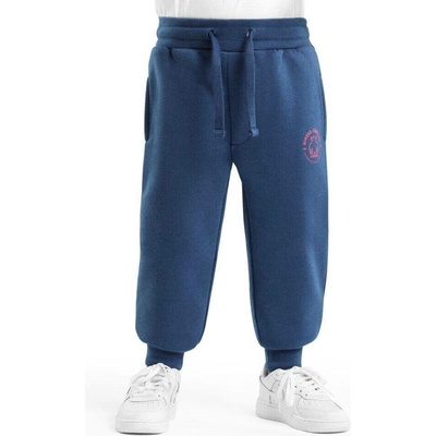 SIROKO Chlapecké jogger tepláky Boo modrá