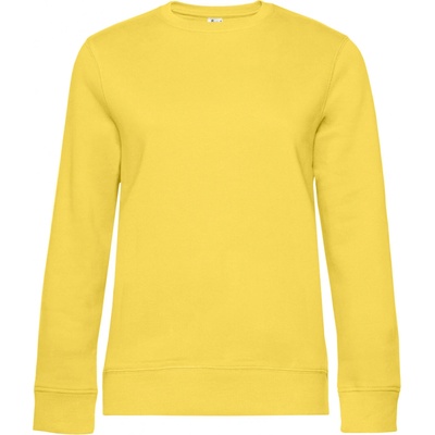 B&C Unisex mikina cez hlavu WW01Q Yellow Fizz