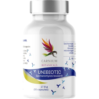 Carnium Botanicals Unibiotic Saccharomyces Boulardii - 30 капсули
