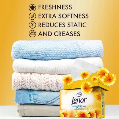 Lenor ubrousky do sušičky Summer Breeze 34 ks – Hledejceny.cz