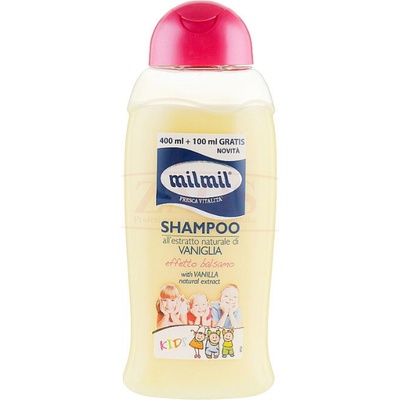 MIL MIL Shampoo dětský šampon vanilka 500 ml