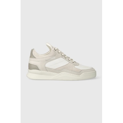 Filling Pieces Кожени маратонки Filling Pieces Low Top Panelled в сиво 10120631855 (10120631855)