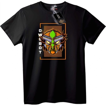 NOONEBRAND Тениска Owlbot Робот - XL, White